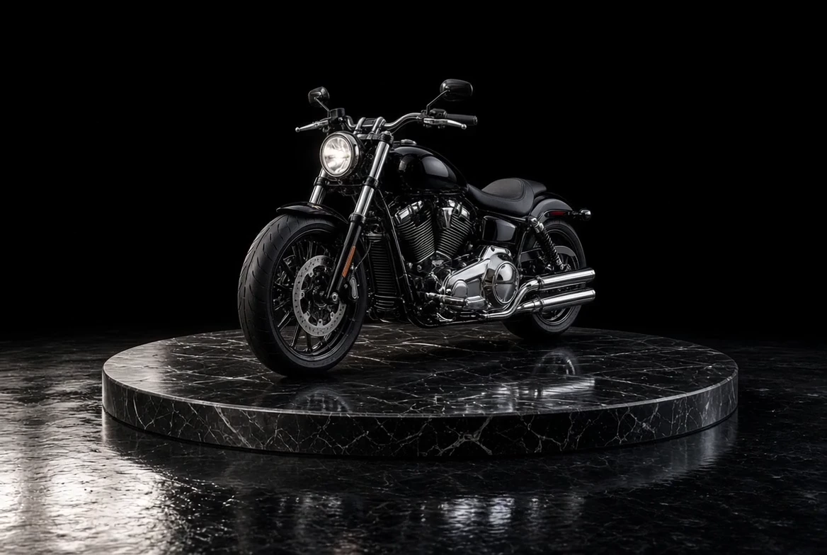 Cruiser motorcycle detailing in Muskegon, MI